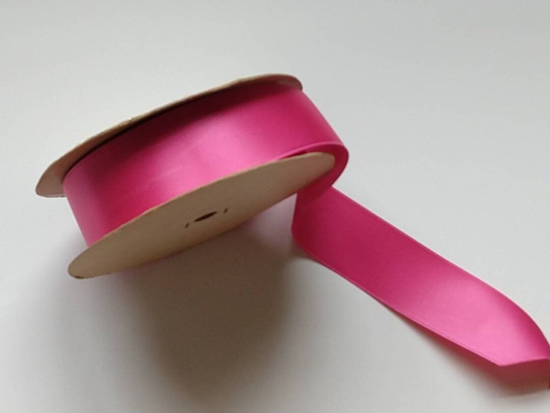 Raspberry Pink Satin 1.5