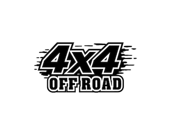4x4 Off Road Vector Illustration, 4x4 Off Road SVG, PNG, JPG, Off Road Art, 4x4 Clipart, Truck Silhouette, Off Road Vehicle, Adventure 4x4