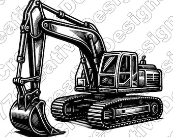 Illustration Vectorielle De Pelle, Svg De Pelle, Png De Pelle, Art Pelle, Clipart Pelle, Silhouette De Pelle, Pelle De Chantier