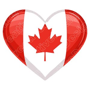 Canada Flag Vector Illustration, Canada Flag Svg, Png, Jpg, Canada Art, Flag Clipart, Canada Flag Design, Canadian Flag, Maple Leaf Flag