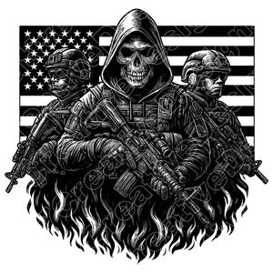 American Patriotic Soldier Vector Illustration, Soldier Svg, Png, Jpg, Soldier Art & Clipart, Soldier Silhouette, Army Soldier, Military Man