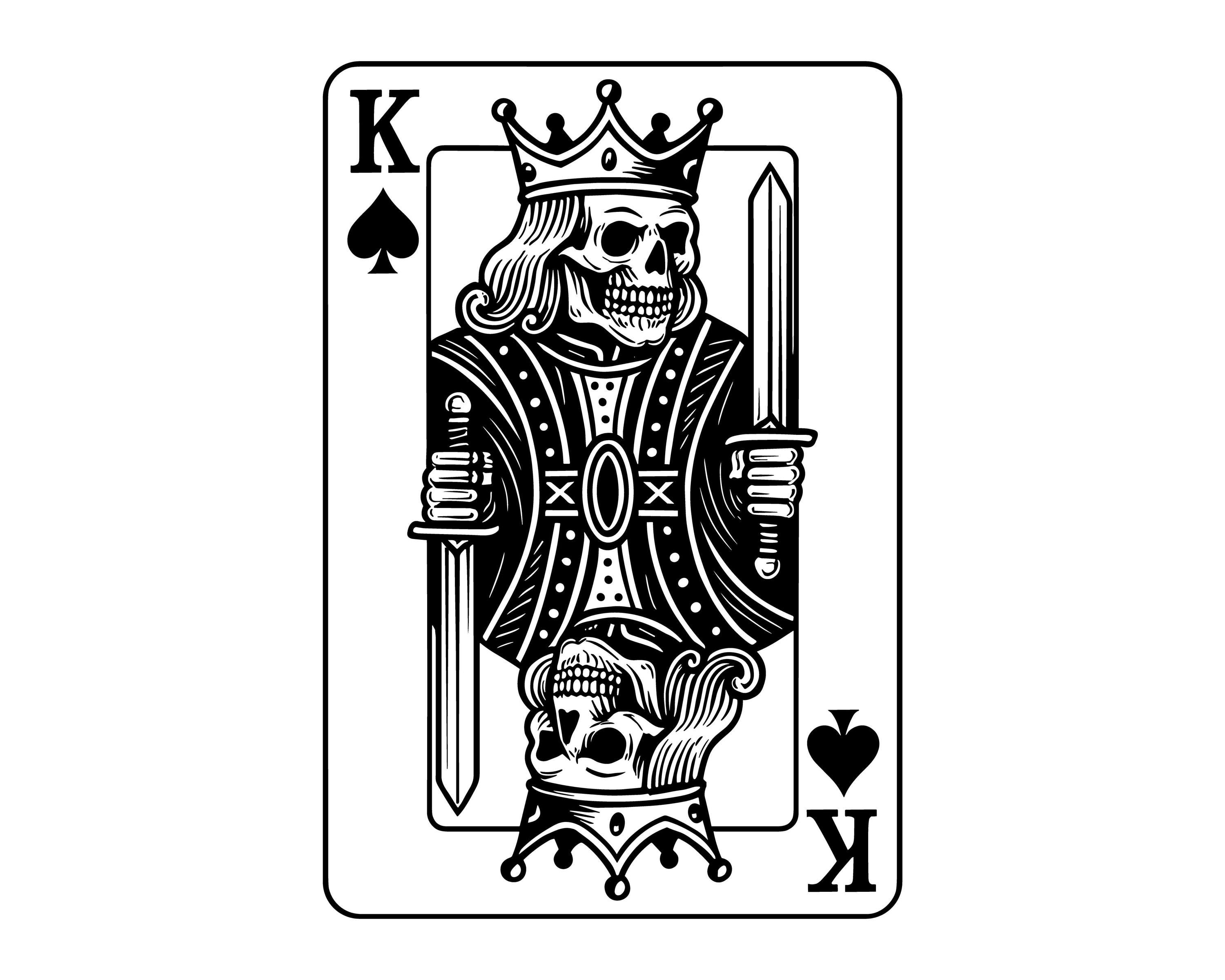 Jack of Spades Card - Etsy Canada