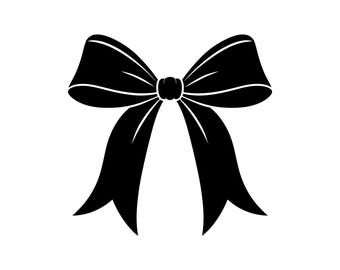 Ilustração vetorial de laço, laço em SVG, laço em PNG, laço coquete, arte de laço, clipart de laço, arquivos de corte, silhueta de laço, laço de fita, laço para presente, design de laço
