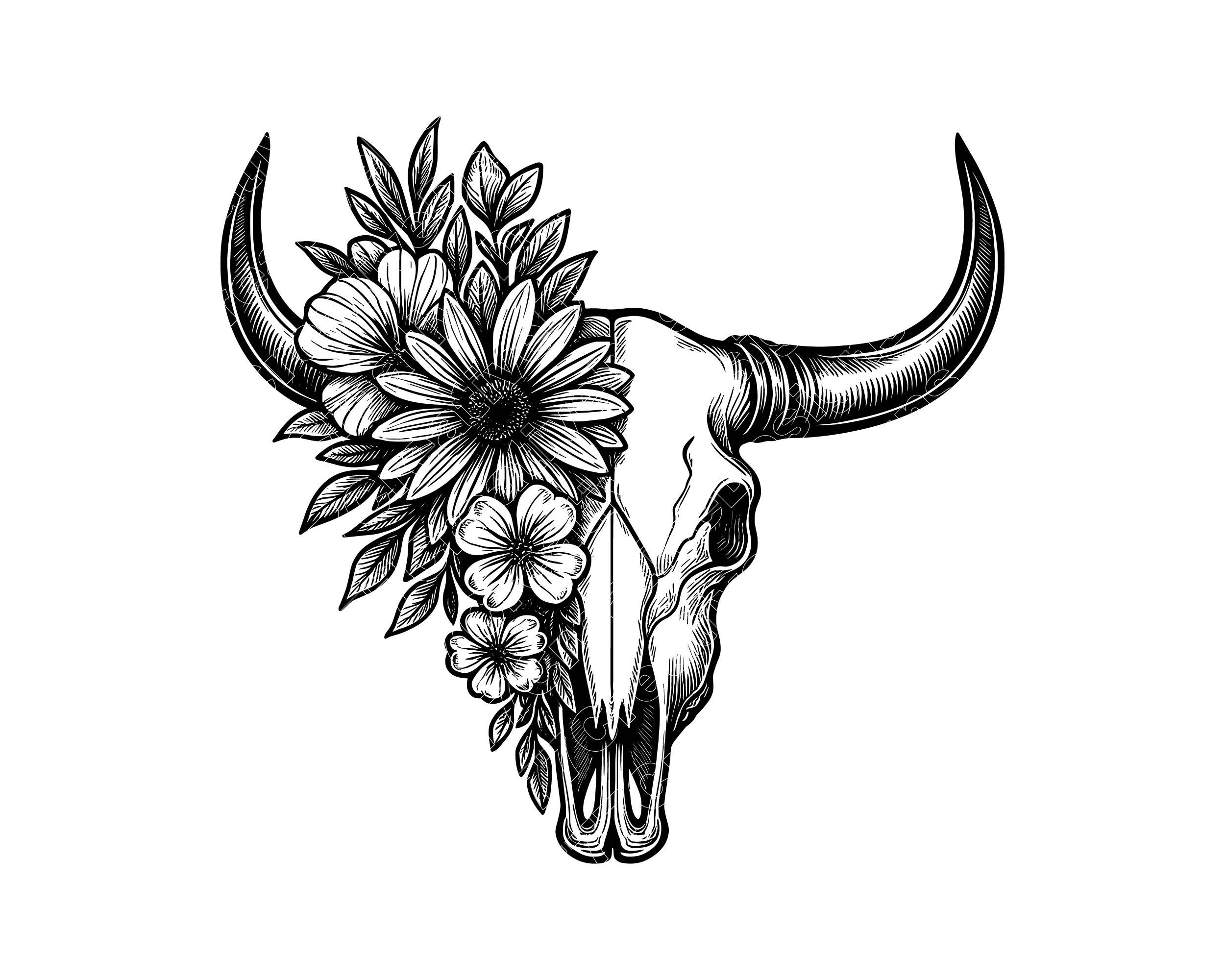 Cráneo de vaca - Etsy México, image size:2500x2000