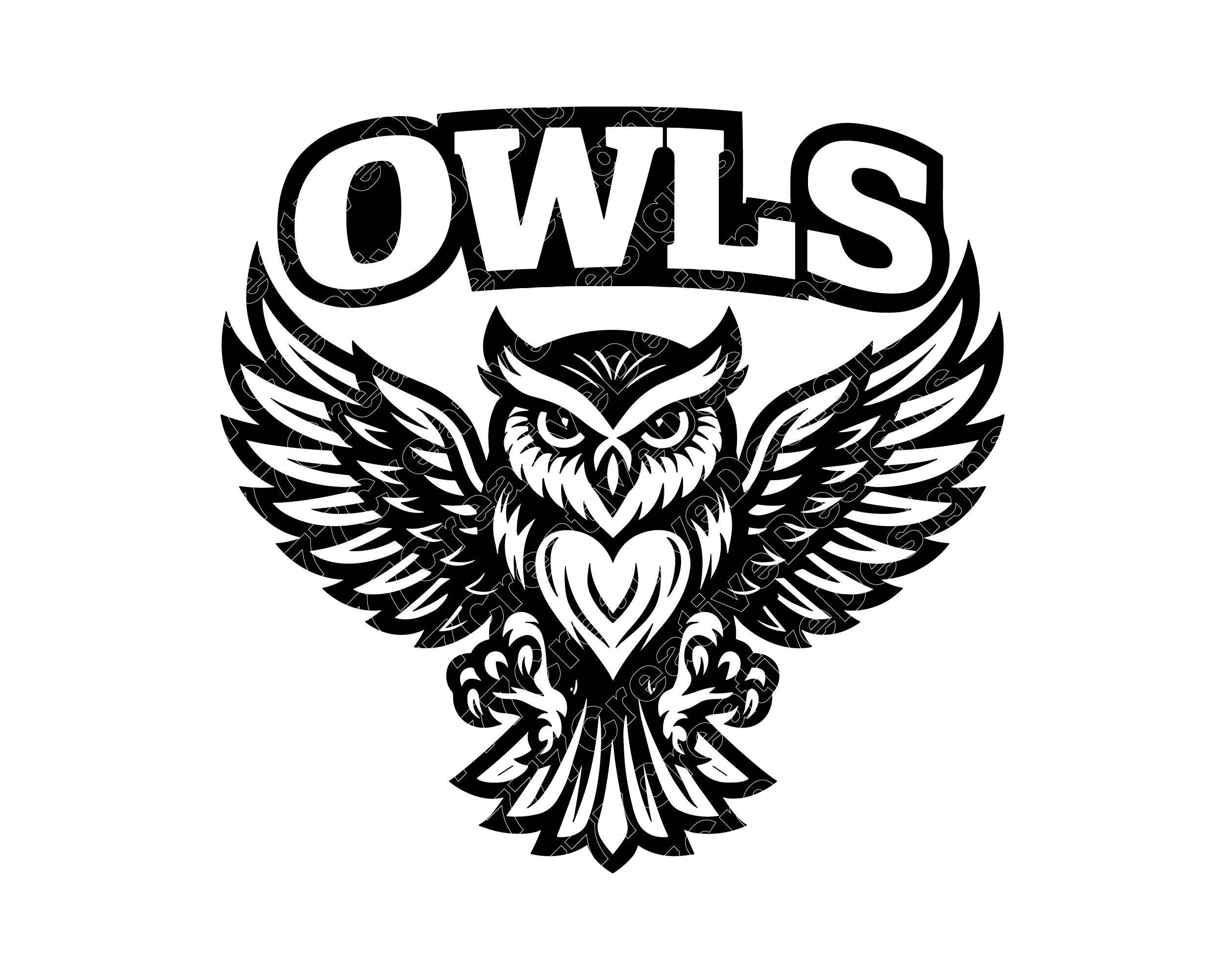 Owl Mascot Vector Illustration, Owl SVG, Owl Mascot PNG, Owl Mascot JPG, Owl Mascot Art, Owl Clipart