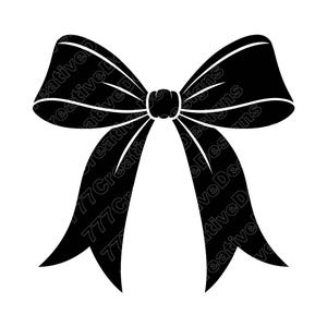 Bow Vector Illustration, Bow SVG, Bow PNG, Coquette Bow, Bow Art, Bow Clipart, Cut Files, Bow Silhouette, Ribbon Bow, Gift Bow, Bow Design