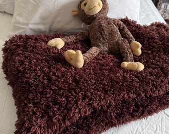 Big Fluffy Blanket, Washable Throw Blanket, Furry Blanket For Kids