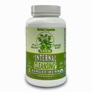 Organic Neem Leaf Capsules 500mg