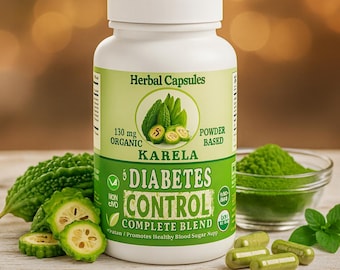 Karela Plus veganistische capsules – 60 capsules (voorraad 1 maand) | Bittere meloenextract | Plantaardig | Natuurlijke wellness