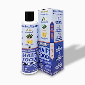 Botanical Shampoo Hair Food | Sulfate-Free Organic Herbal Shampoo | Nourishing Scalp Care for all Hair types  (Men & Women)