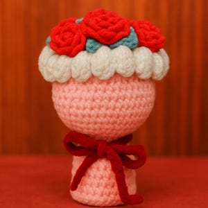 Crochet Rose Bouquet