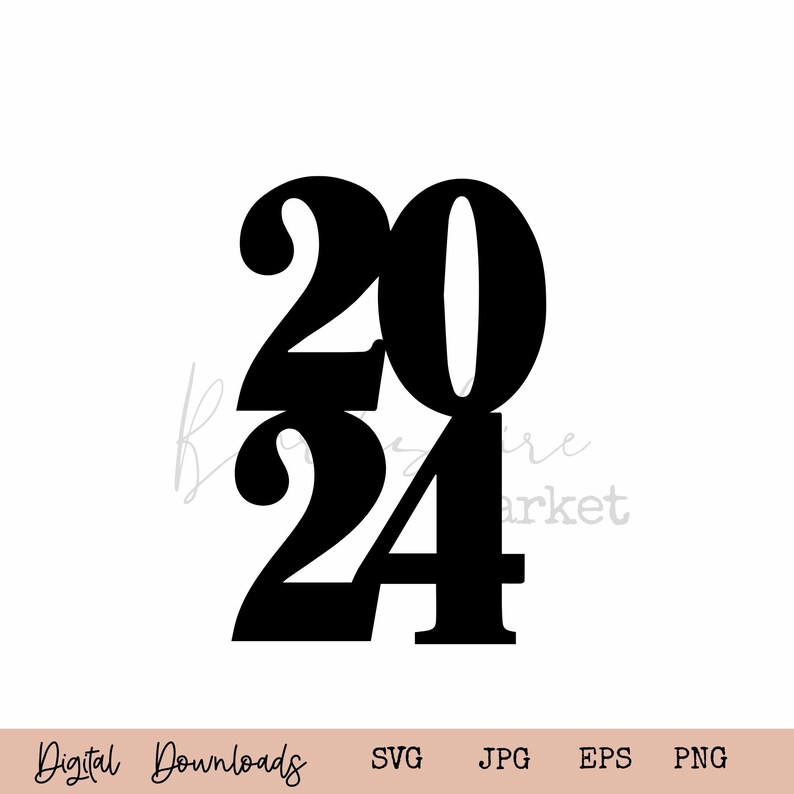 2024 Graduation Decor SVG I 2024 Decor SVG I High School Prom SVG I