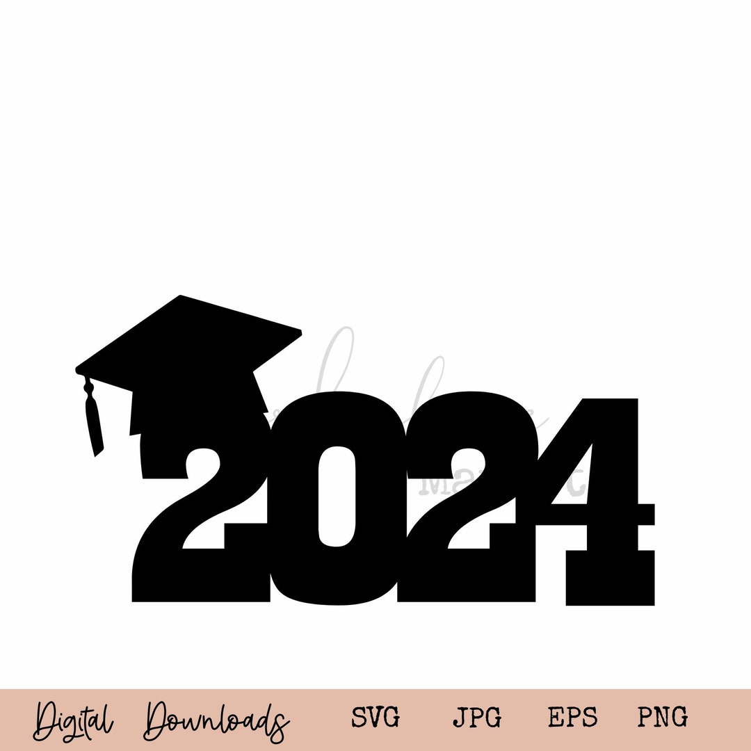 Class of 2024 Decor SVG I 2024 Graduation Decor SVG I High School Prom ...