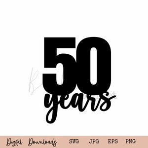 50 jaar Decor SVG I Class Reunion 1973 I Wedding Anniversary SVG I High School Reunion SVG I Class Of 1973 Digital Download I Cut File