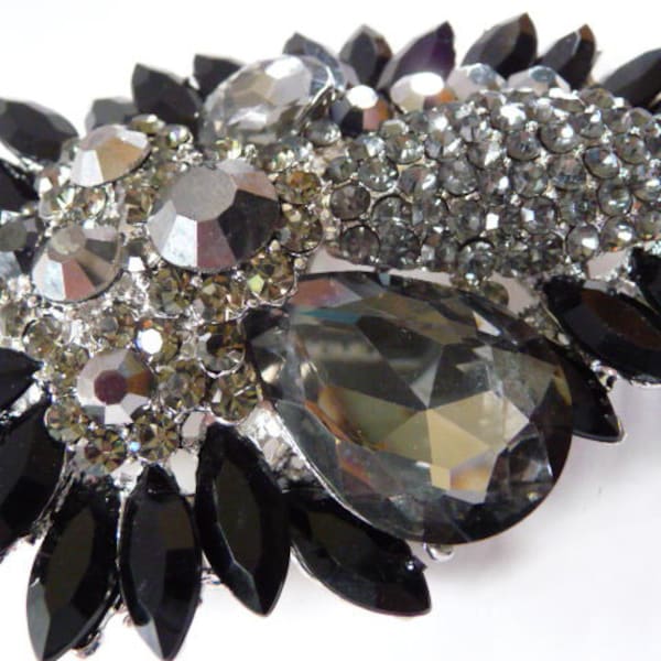 Huge Rhinestone Pin - Etsy