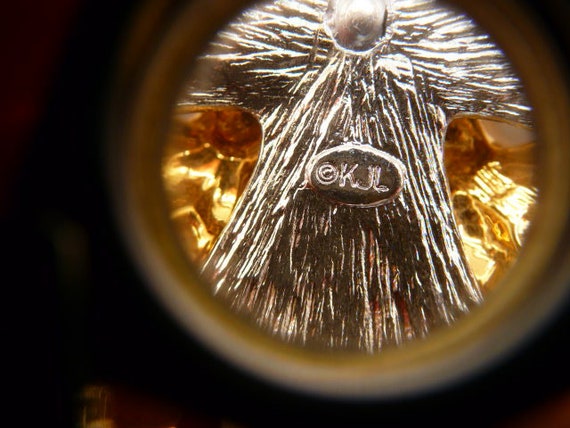 Kenneth Jay Lane Maltese cross brooch pin, Order … - image 9