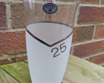 Verre en cristal de Bohême
