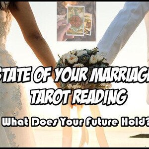 Your Marriage Tarot-lezing, SAME DAY paranormale lezing, intuïtief, e-mail lezen, tarot