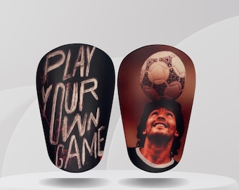 Mini parastinchi personalizzati - Mini parastinchi personalizzabili singolarmente - Regalo perfetto per calciatori di tutte le età