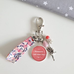 Nanny Gift - Sleutelhanger "Nanny is een fee"