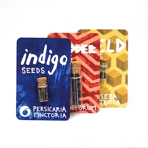 Indigo, Madder and Weld : One Pack Each