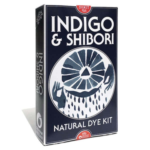 Kit colorante naturale indaco e shibori