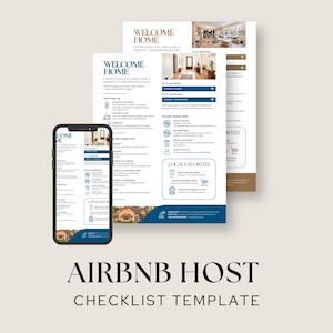 Plantilla de lista de verificación para anfitriones de Airbnb: simplifica la gestión de tu alquiler vacacional.