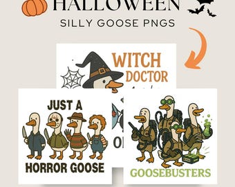 Halloween Silly Goose PNGs