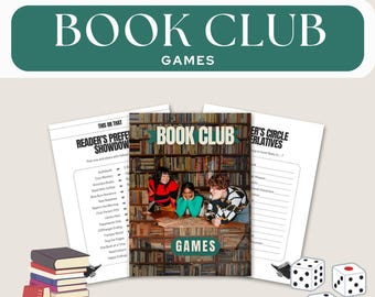¡La colección definitiva de juegos para clubes de lectura!