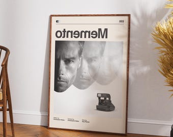 Memento Retro Movie Poster