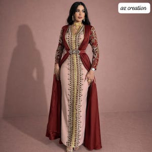 open lace back dress SARAJEVO White Kaftan  medinas caftans