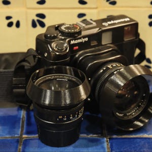 Mamiya G f/3.5-zonnekap voor Mamiya 6-systeem - beschermende lenskap voor klassieke Mamiya-lenzen - vermindering van de zonflare voor Mamiya-camera&#39;s