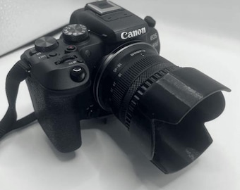Parasol para objetivo Canon EOS R10, montura RF-S de 18-45 mm: proteja el objetivo de su cámara Canon EOS R10: reducción de destellos para cámaras Canon
