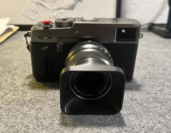 FUJIFILM フジノン 23mm f2 用レンズフード – クラシックなフジノン