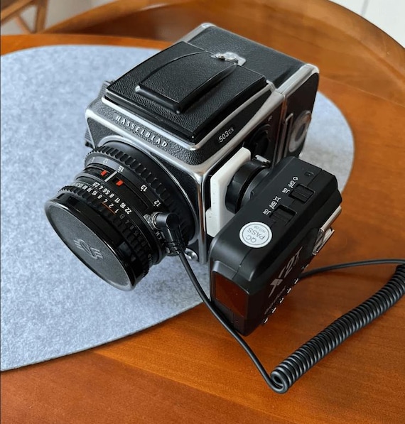 Hotshoe Mount for Hasselblad 50x, Flash Shoe Adapter, Hasselblad
