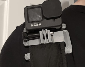 GoPro Mount for Backpack Strap – Secure Camera Attachment For GoPro Cameras -  Hand Free Filming GoPro Camera Solution