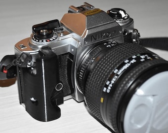Empuñadura para Nikon FG, accesorio de agarre para cámara Nikon FG: soporte ergonómico, sujeción clásica, comodidad clásica para cámaras Nikon.