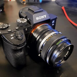 Olympus OM To E-Mount Body Adapter - OM Lens To Sony E-Mount, Camera Adapter, Lens Converter, Olympus To Sony Mount, Photography Tool