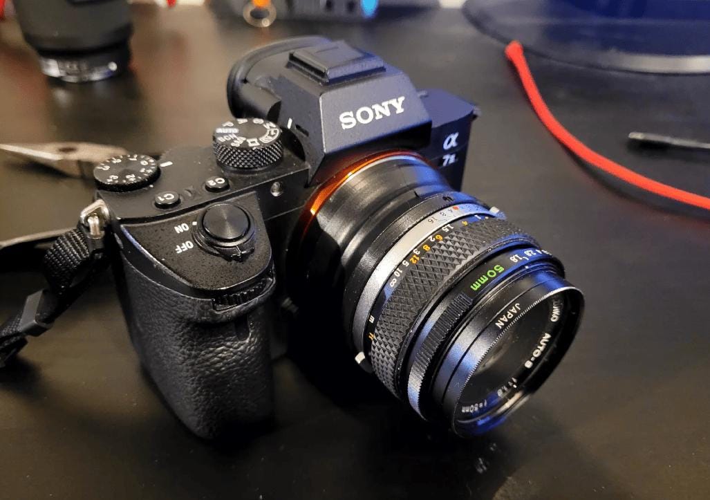 ★新品同様★bones Olympus OM to Emount ☆新品同様☆bones Olympus OM to Emount Amazon.com : Fotasy Olympus