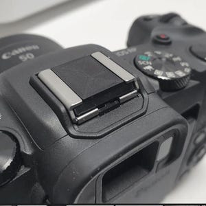 Canon EOS blixtskoskydd, 4-pack | Skydda din Canon-kameras blixtsko från damm och skador - säker filmning med Canon EOS-kamera - flerpack