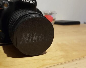 Tapa De Objetivo Para Cámara De 55 Mm | Compatible Con Lentes Con Rosca De Filtro | Plástico ABS Reciclado Y Cierre Seguro