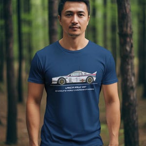 Lancia 037 Massen-T-Shirt - Martini Racing Edition