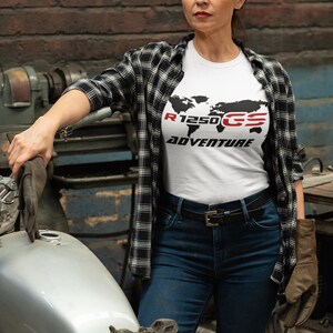 R 1250 GS – KARTE EDITION Premium T-Shirt