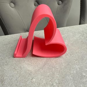 Heart Shaped Phone Stand – 3D Printed Smartphone Holder – Cute Desk Accessory – Gift for Her – Multiple Colours – Valentine’s Day Gift image 12