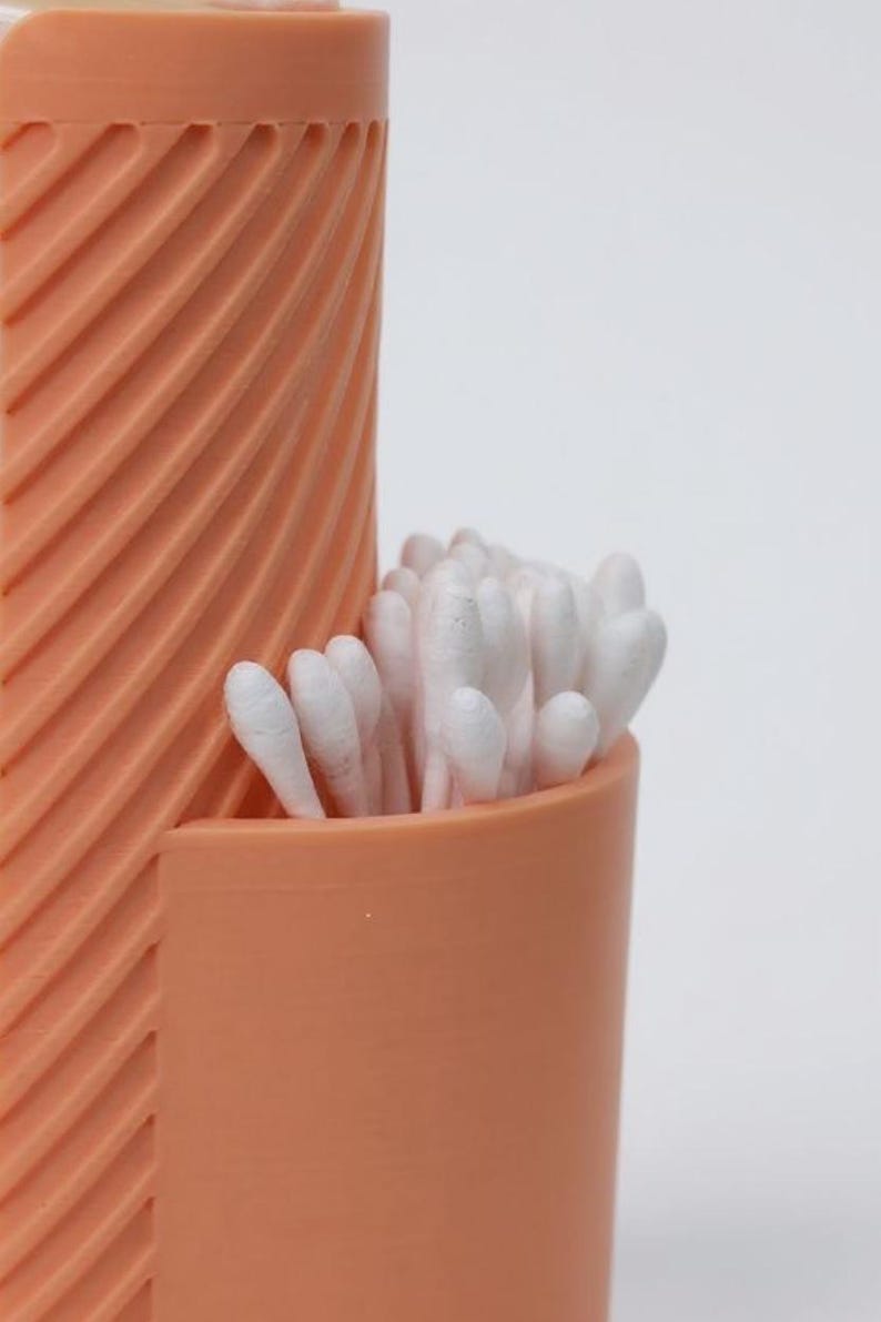 3D Printed Makeup Organiser | Stylish Bathroom Storage | Custom Colour Options | Vanity Cosmetics Holder image 5