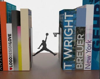Basketball Dunk Bookends – Unique Sports Lover Gift | Custom Colours | Modern Home & Office Decor 3D Printed