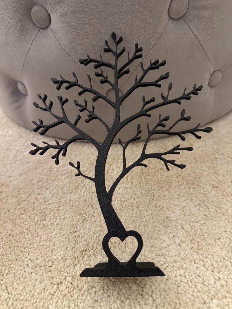Minimalist 3D Printed Tree Decor: Scandinavian Style Ornament image 13