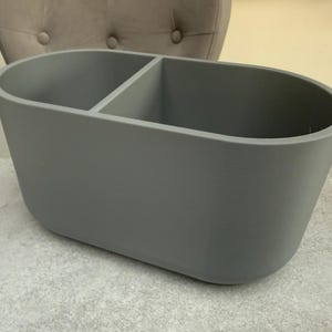 Moderno soporte para utensilios de cocina: colores personalizados / Elegante organizador para cucharas, espátulas y herramientas / Fabricado en el Reino Unido / Impresión 3D imagen 6