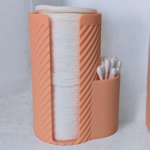 3D Printed Makeup Organiser | Stylish Bathroom Storage | Custom Colour Options | Vanity Cosmetics Holder image 1
