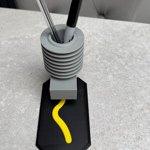 3D Printer Extruder Pen Holder | 3D Printed Desk Organiser | Maker Desk Decor | Engineer Gift | Unique Pencil Holder image 6